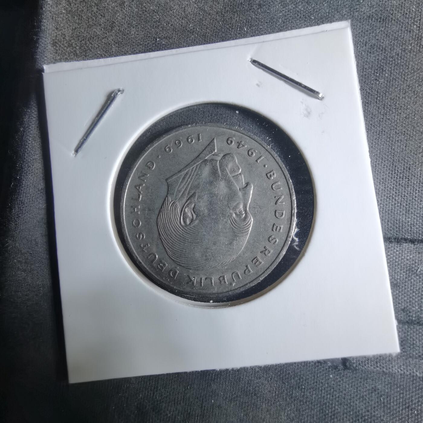 沼泽如烟--第917场 德国1969年2马克