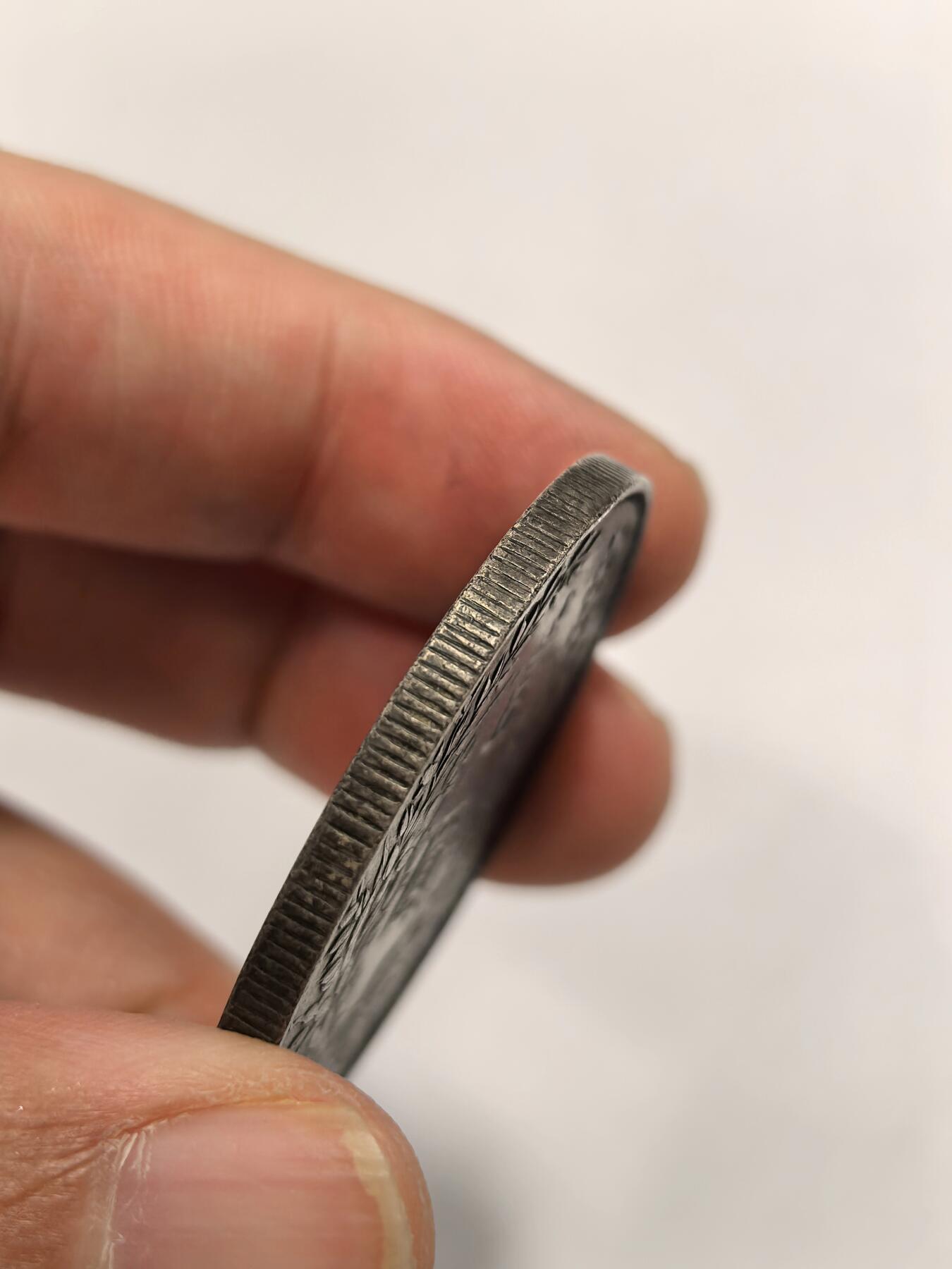 博洋堂世界钱币拍卖第149期（全场包邮） 民国三年袁世凯像壹圆银币一枚，少见之福建版，通体深灰色包浆，近未使用品