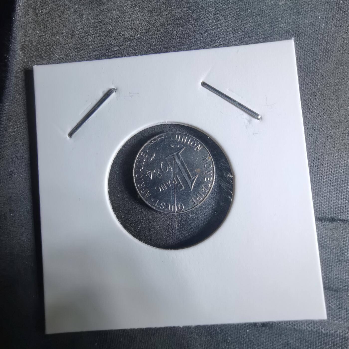 沼泽如烟--第917场 西非1984年1法郎