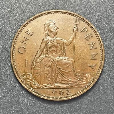 回流1130 - 英国1966年1便士铜币 