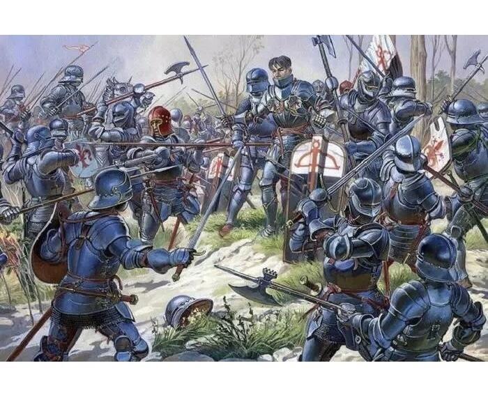 【艺术】葡萄牙艺术大章 1385年葡西阿尔茹巴罗塔战役 高浮雕精制巨型大铜章 100×70MM 303克