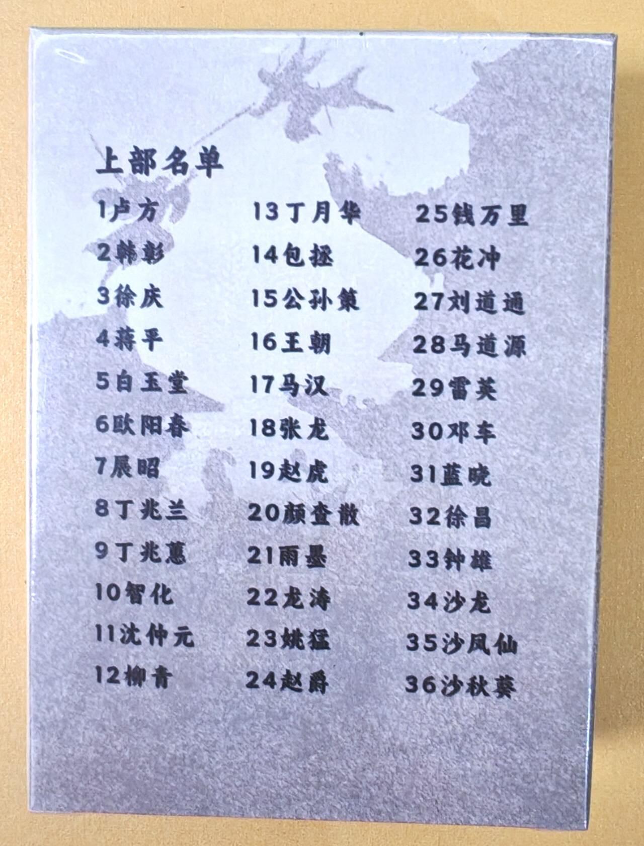 趣卡卡拍No.19期（无佣金免手续费，分享成交有奖） 【普卡套卡】超吉梦-白影 七侠五义上弹 普卡套卡（套卡全新未拆）