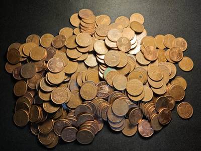 KK钱币收藏小铺 （套币 好品/批量散币 银币）专场  2月预留时间 周末发货 -  欧元5欧分一组302枚 面值15.1欧元 含少见国家