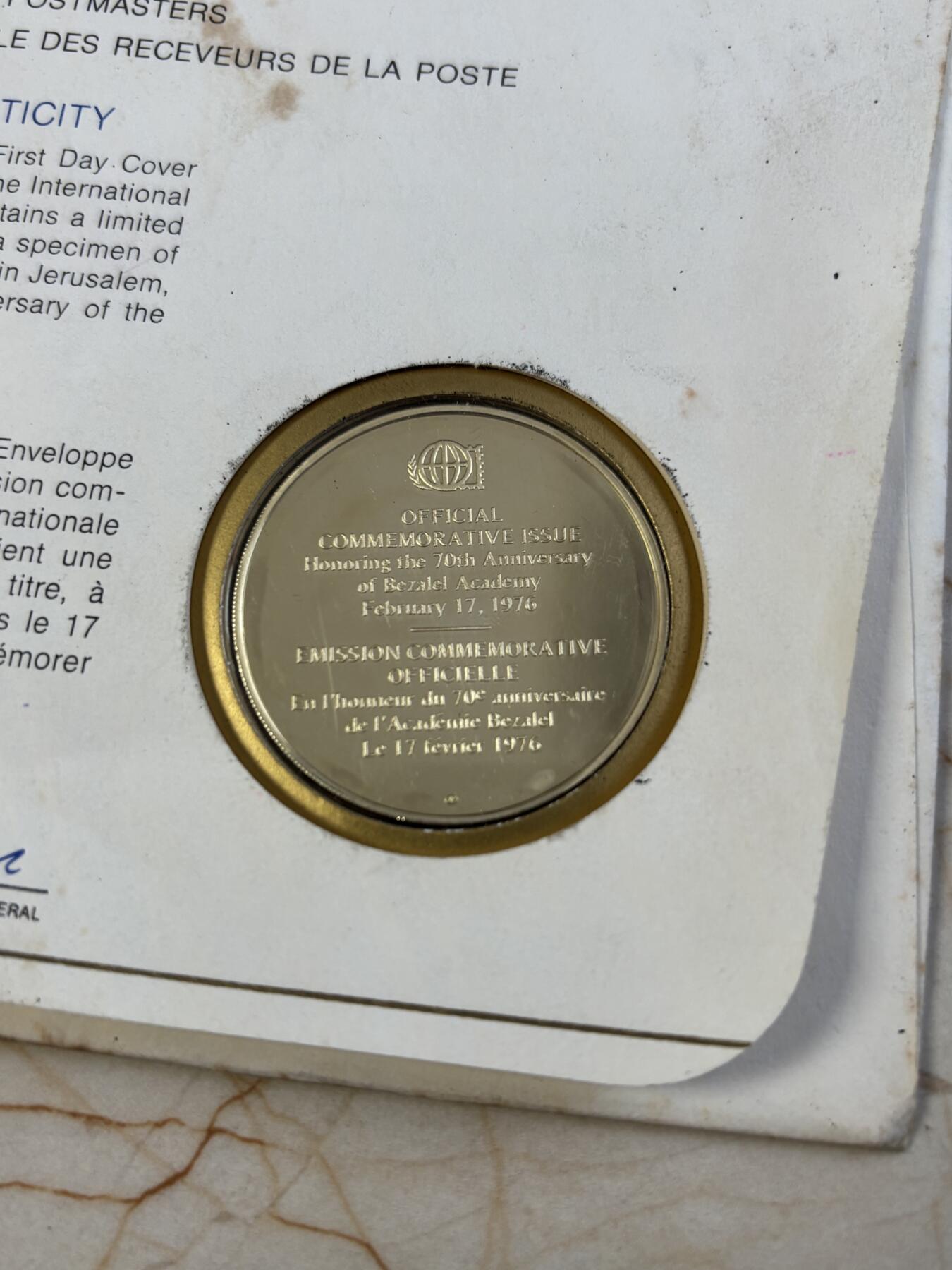 第183期拍卖 美国富兰克林造币厂1976年人物925银纪念银章，925银，21.15克，直径39毫米