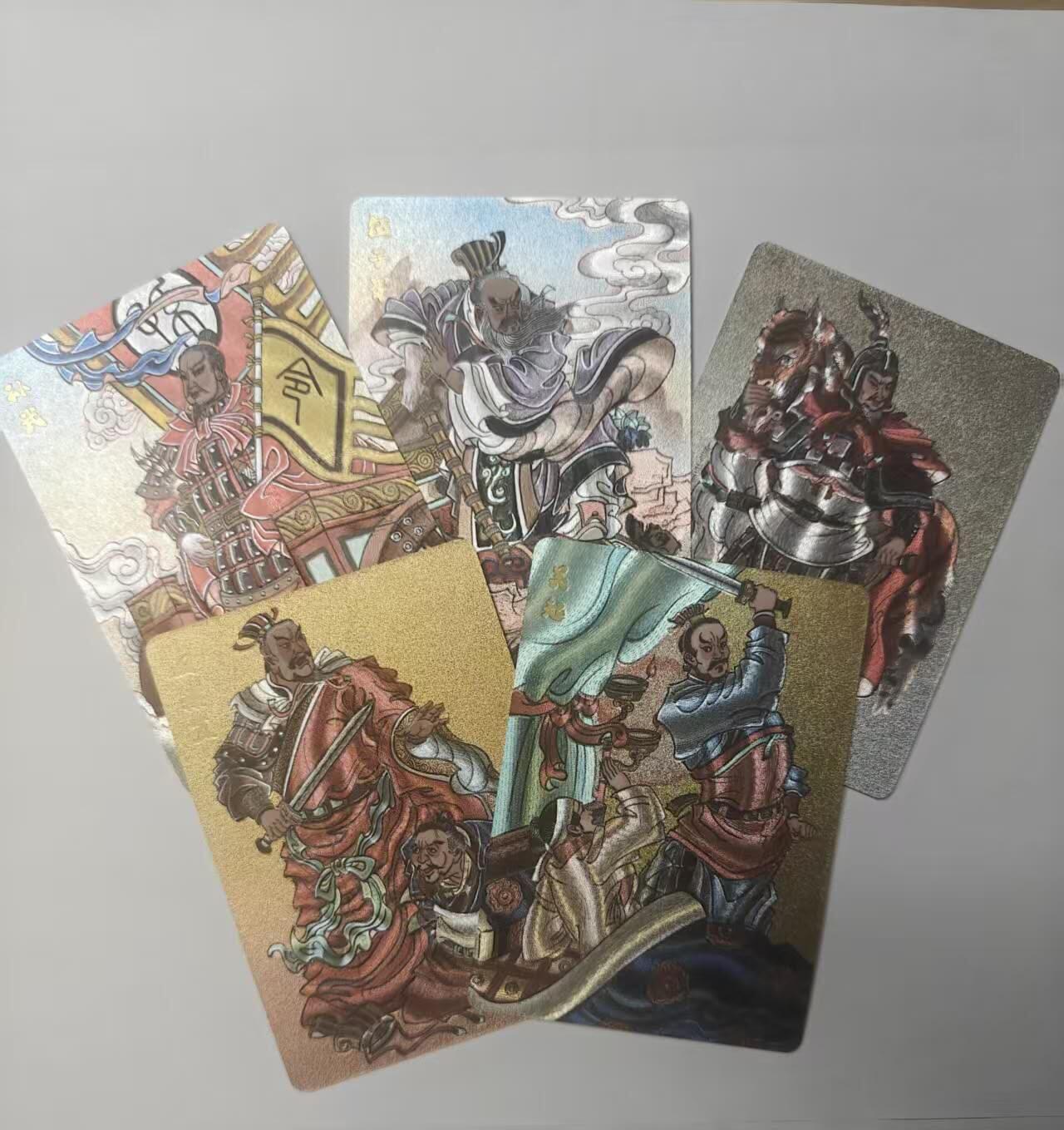 龙虎卡牌六五场 （无佣金，周六结拍，欢迎送拍） 粗闪5张 超吉梦 天命封神 赵洛严-春秋名将（孙武 伍子胥 先轸 田穰苴 吴起 ）