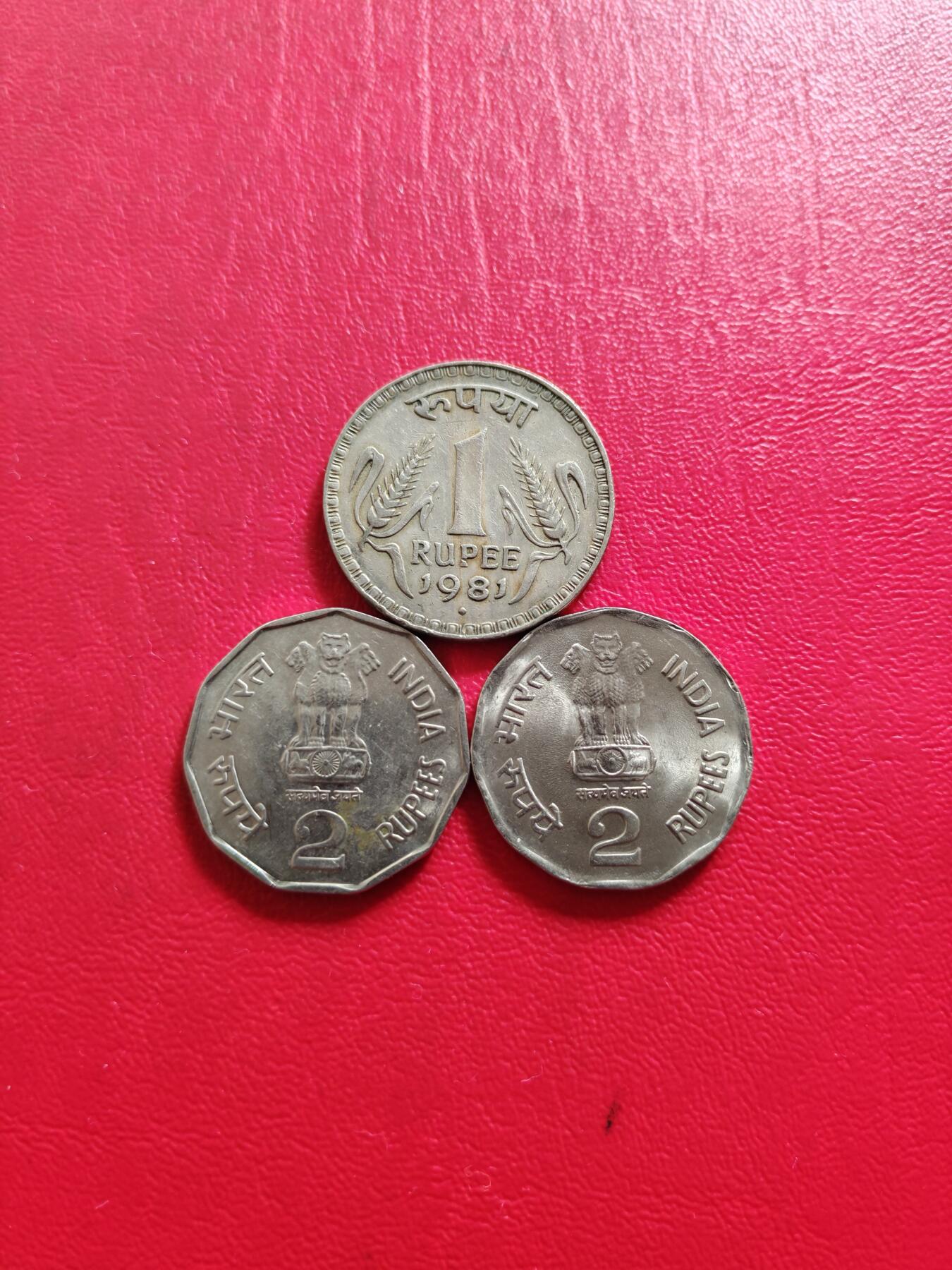 【云涧收藏】第八十一场 印度3枚