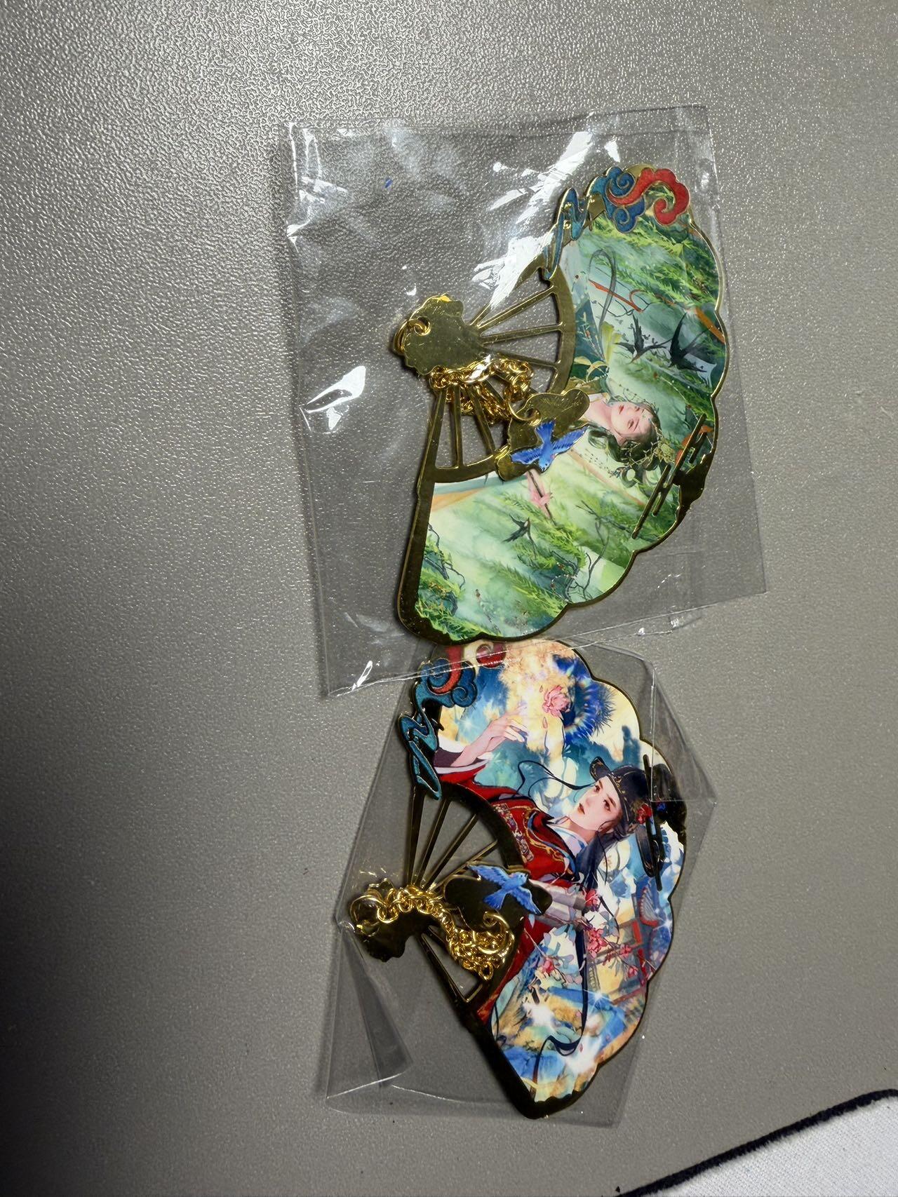 秋萤阁第34期 (11月30日周日晚上23点截拍，欢迎竞拍) 0佣金！ 趣卡社 金属书签 万物有灵系列