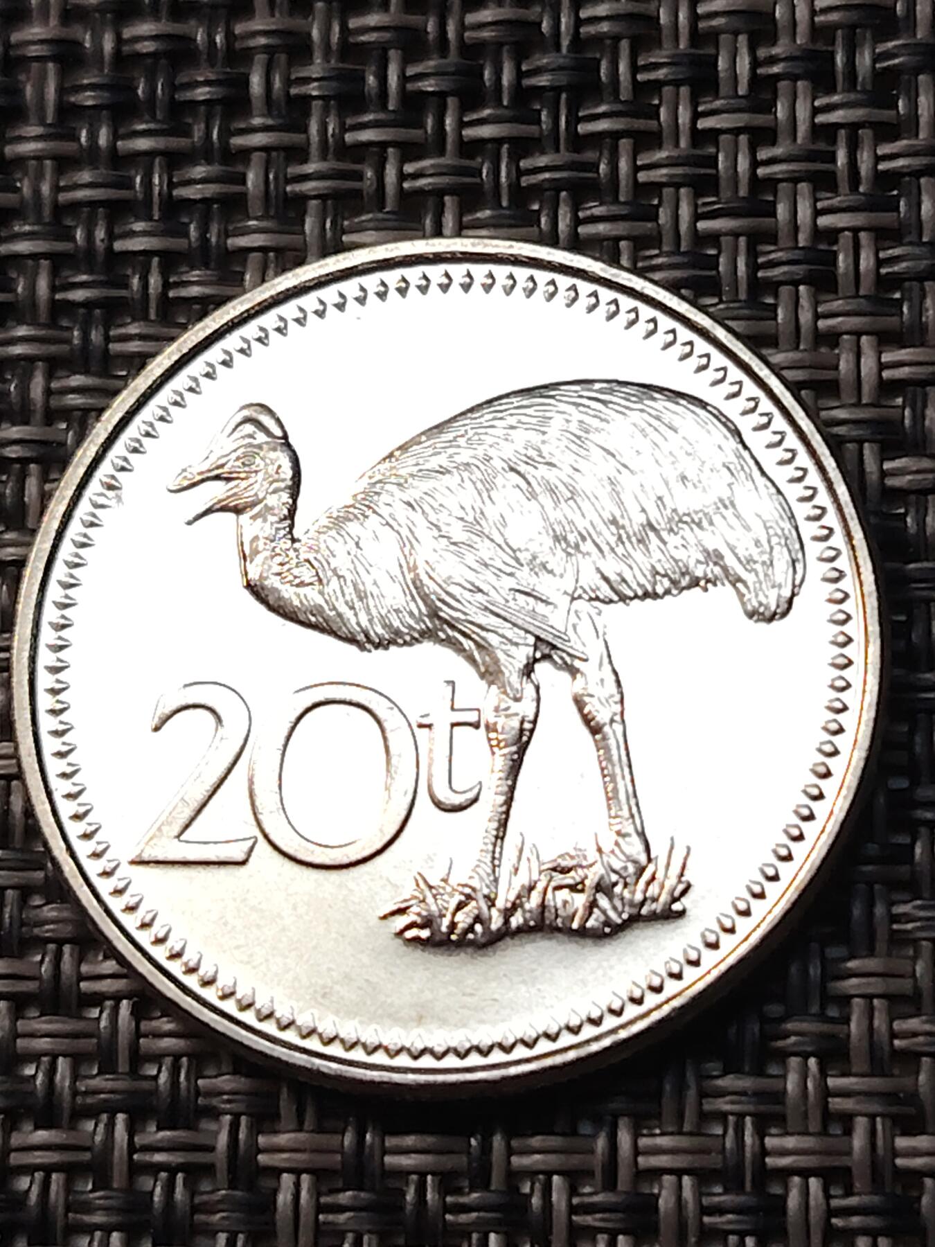 布加迪🐬～世界钱币(上海)🌾第 262 期 /  各国套币和散币 巴布亚新几内亚 6枚套币