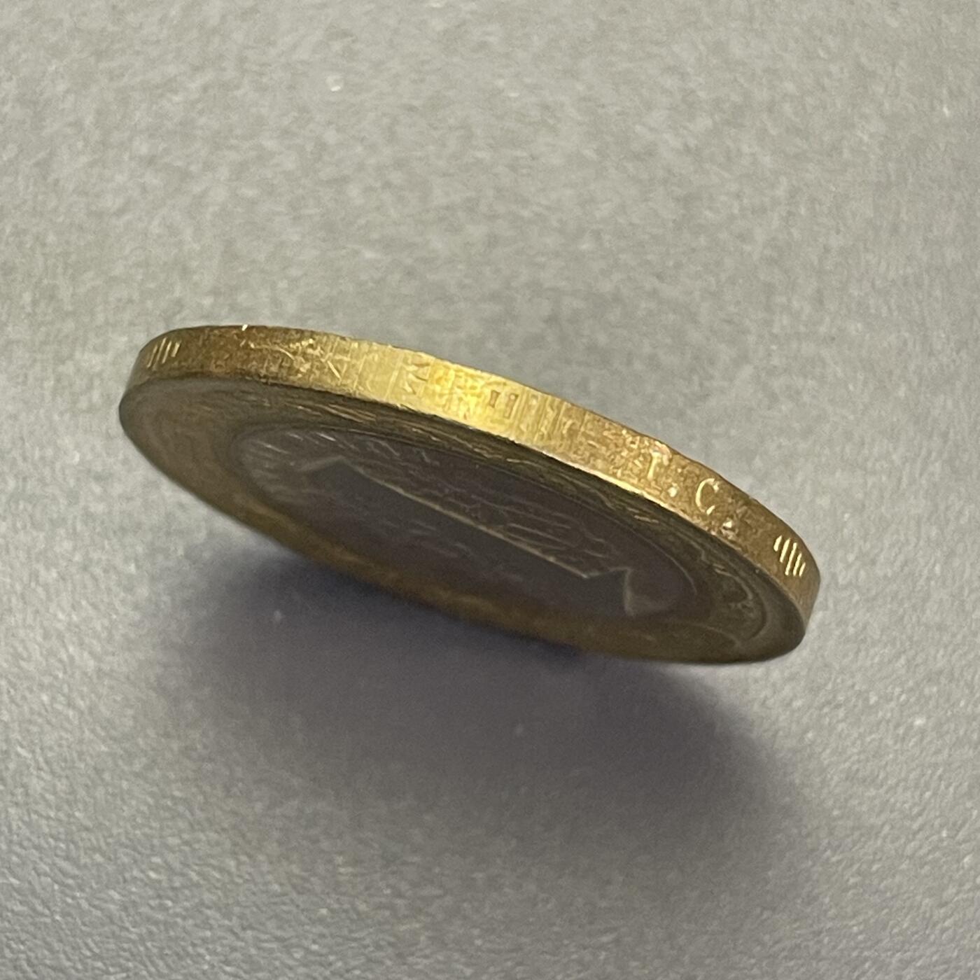 回流1130 全新 土耳其2009年1里拉双色币 土耳其国父阿塔图尔克头像