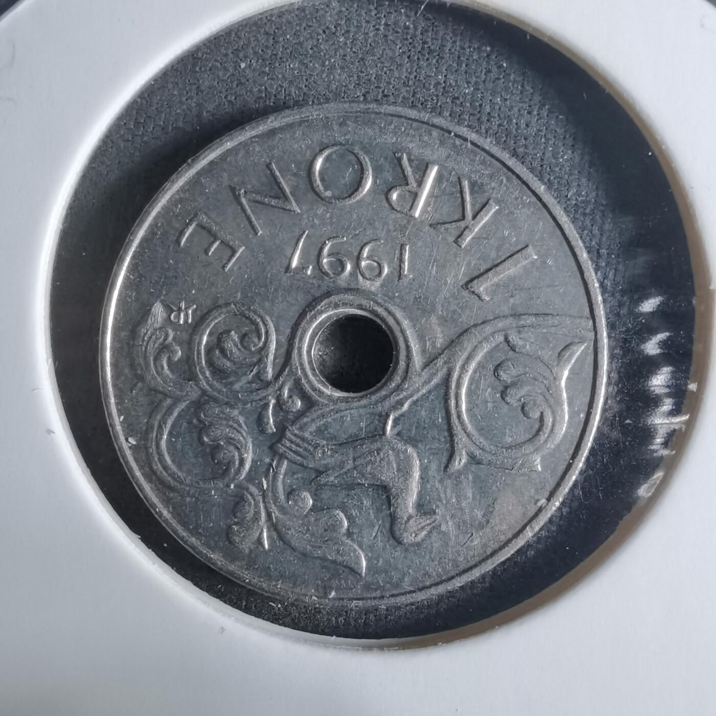 沼泽如烟--第917场 挪威1997年1克朗