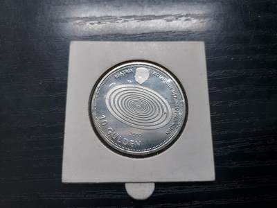 博彦收藏   12月3日 8点 钱币专场 - 荷兰千禧年10盾纪念银币 15克0.8银