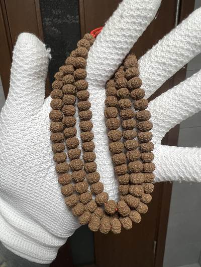 零元拍：紫皮梅花飞碟桩小金刚长串108-/8/6.5MM - 零元拍：紫皮梅花飞碟桩小金刚长串108-/8/6.5MM