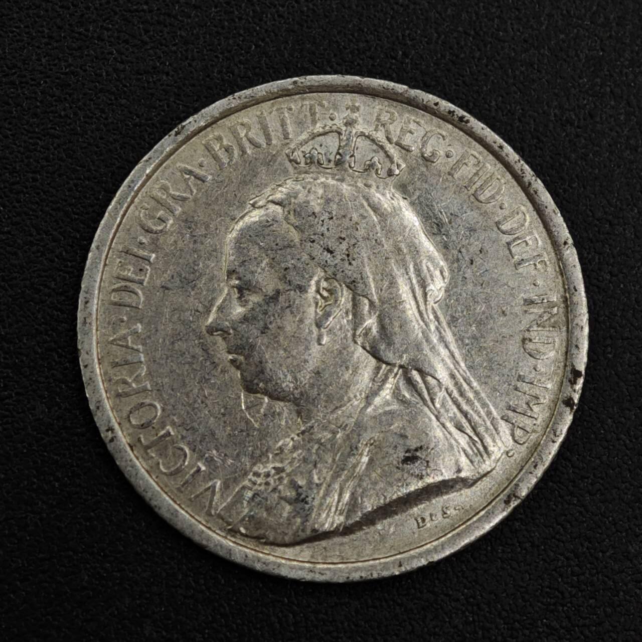 【淘币小摊】限时拍第八百一十二拍  小银币场  满百包邮可预留两周  周一统一发货  塞浦路斯1901年维多利亚3皮阿斯特银币