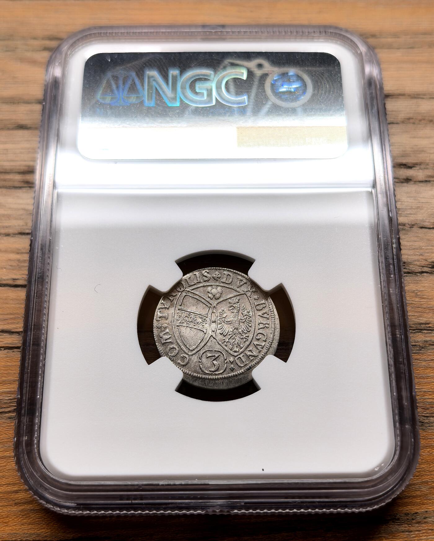 纫秋兰以为佩·凡希社微拍感恩专场 1658神罗总庭斐迪南3K银币NGC-MS63，N冠军分！