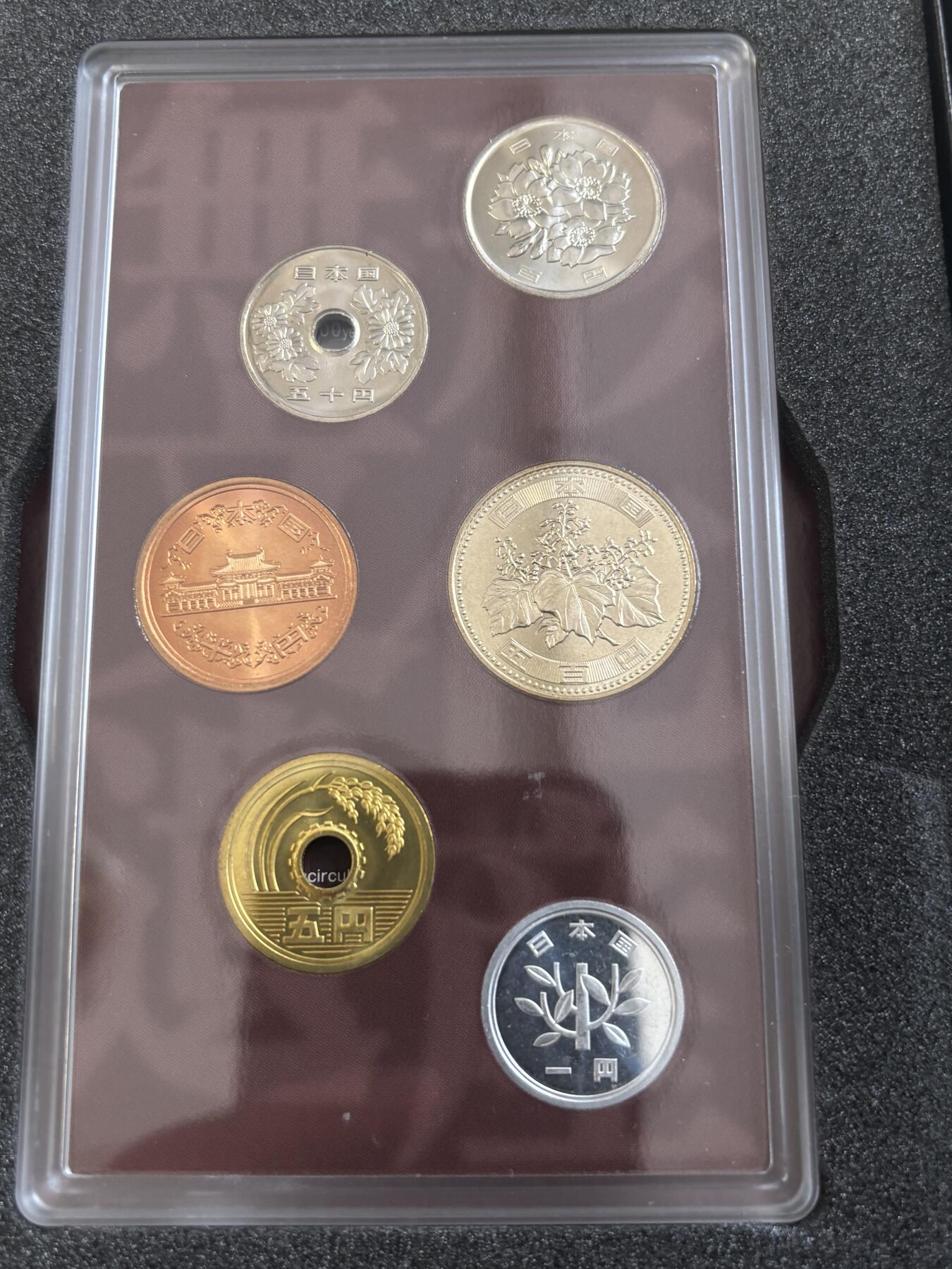 第183期拍卖 日本2009年无形文化遗产货币6枚纪念币套装