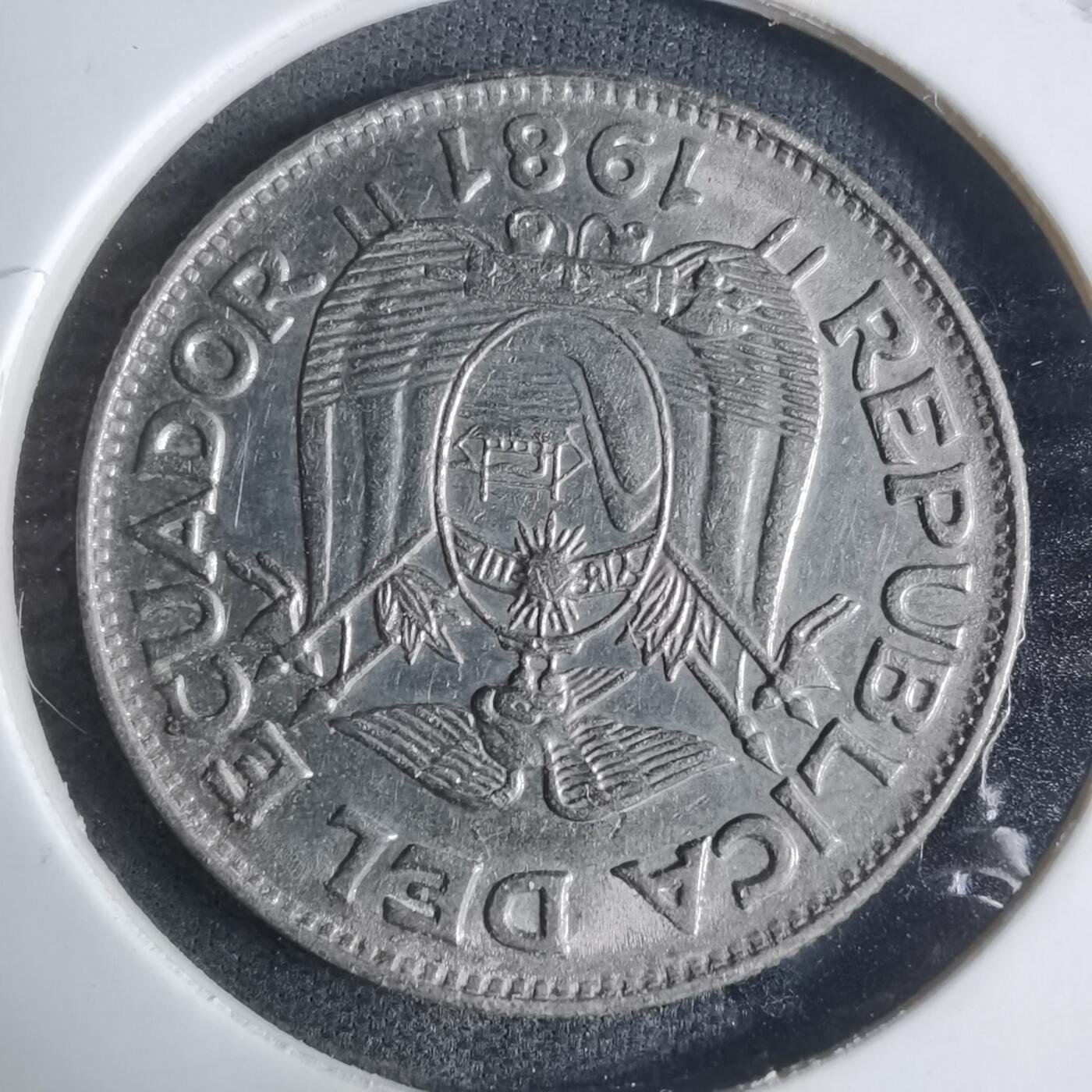 沼泽如烟--第917场 厄瓜多尔1981年1苏克雷