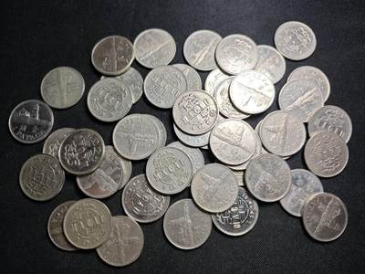 KK钱币收藏小铺 （套币 好品/批量散币 银币）专场  2月预留时间 周末发货 -  澳门一元44枚