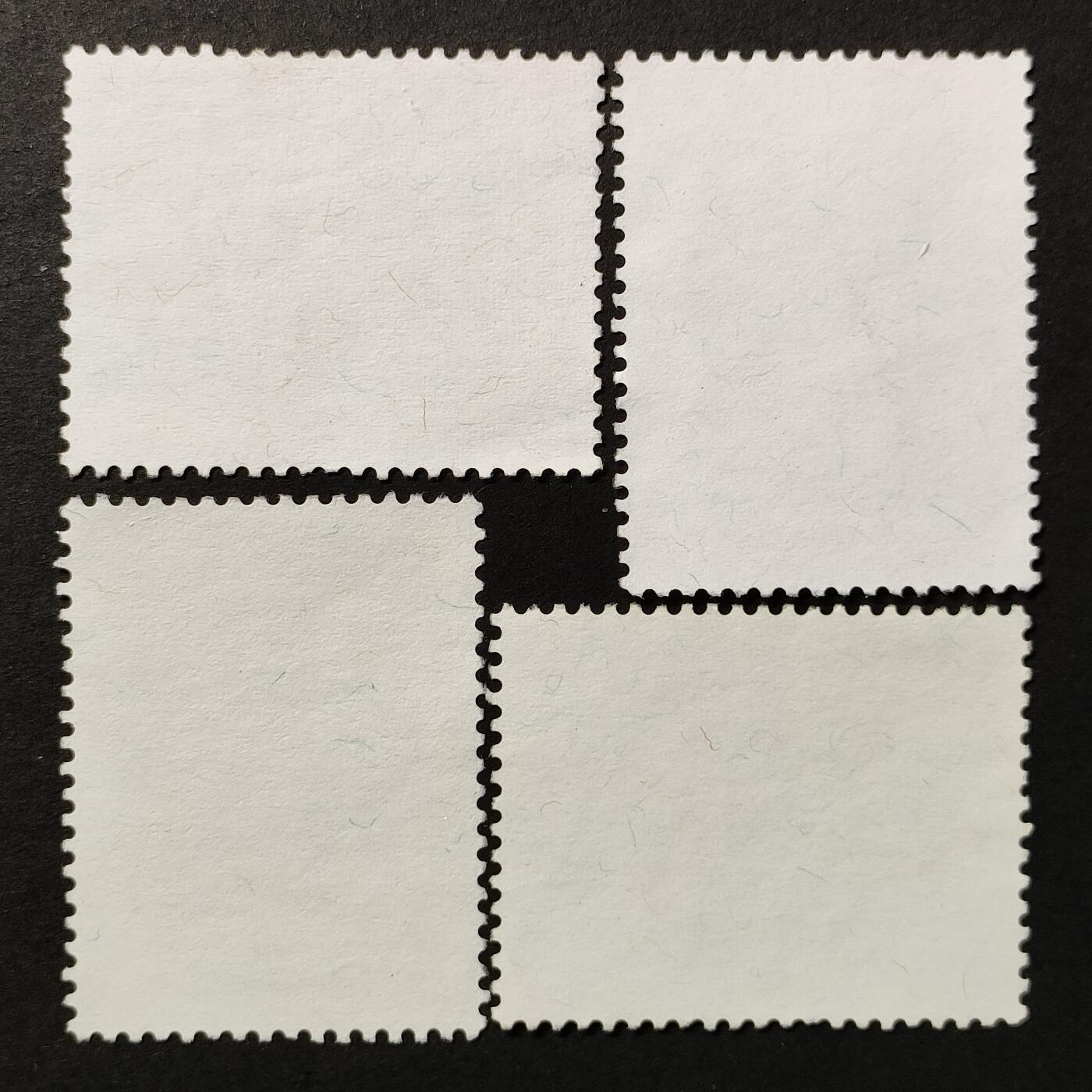 ↓君缘收藏665期☞钱币邮品↓无佣金、可寄存、满30元包邮  纪254，1995年故宫博物院建院七十周年纪念邮票4全