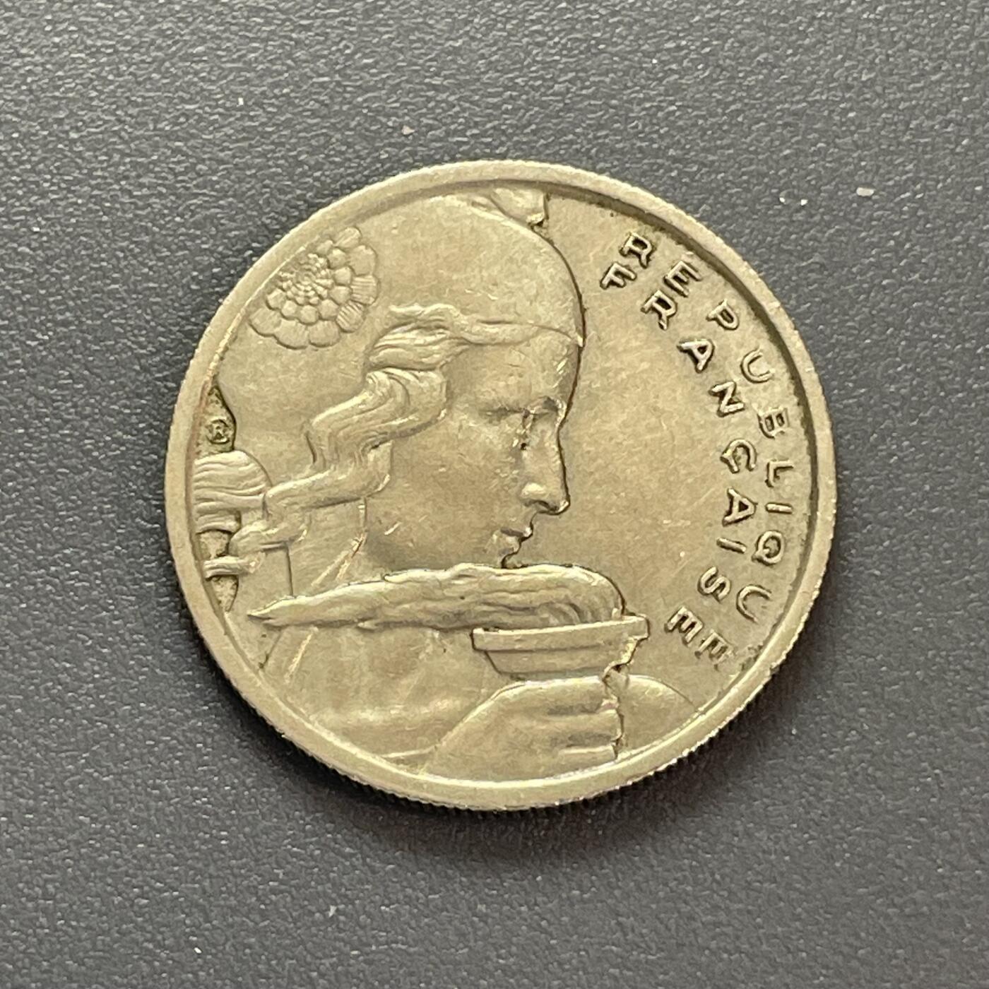 回流1130 法国1955年100法郎大面值 玛丽安娜