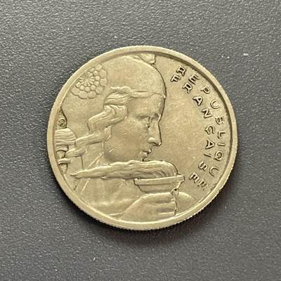 回流1130 - 法国1955年100法郎大面值 玛丽安娜