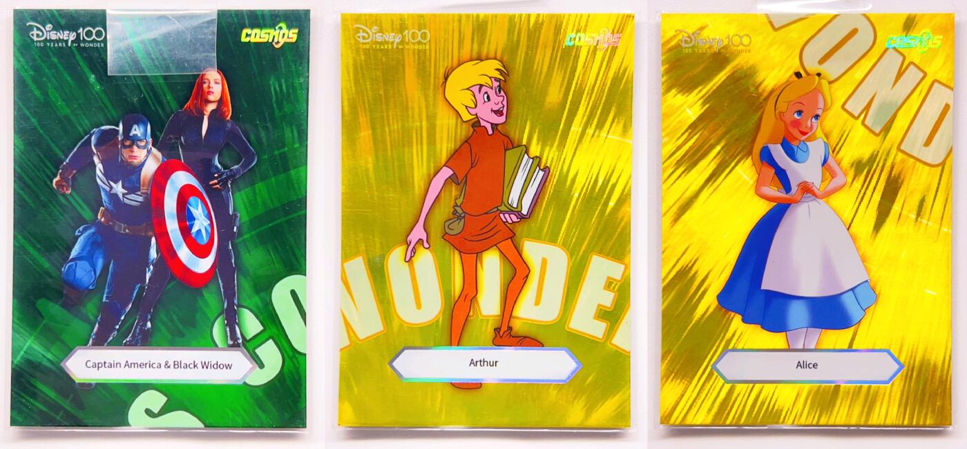 卡有江湖粉丝专场第四期（持续收拍，送拍联系我哦） 卡卡沃 2023年迪士尼100周年全明星系列收藏卡 拼图3张