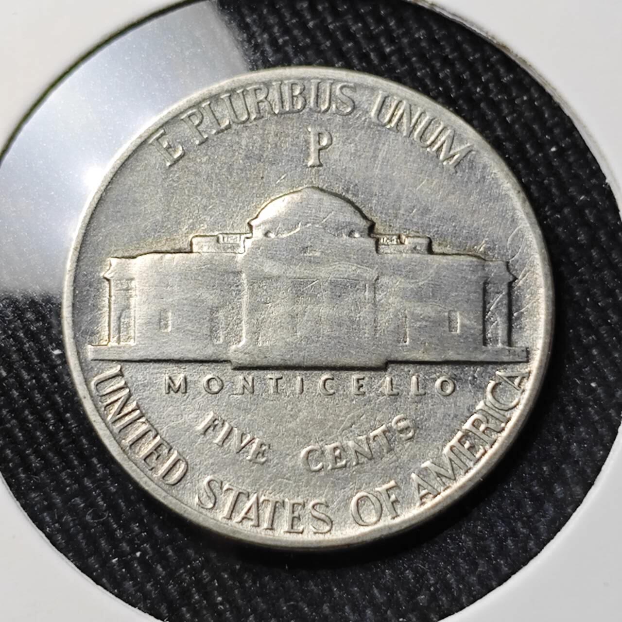 KK钱币收藏小铺 （套币 好品/批量散币 银币）专场  2月预留时间 周末发货  1943美国5分银币 P厂