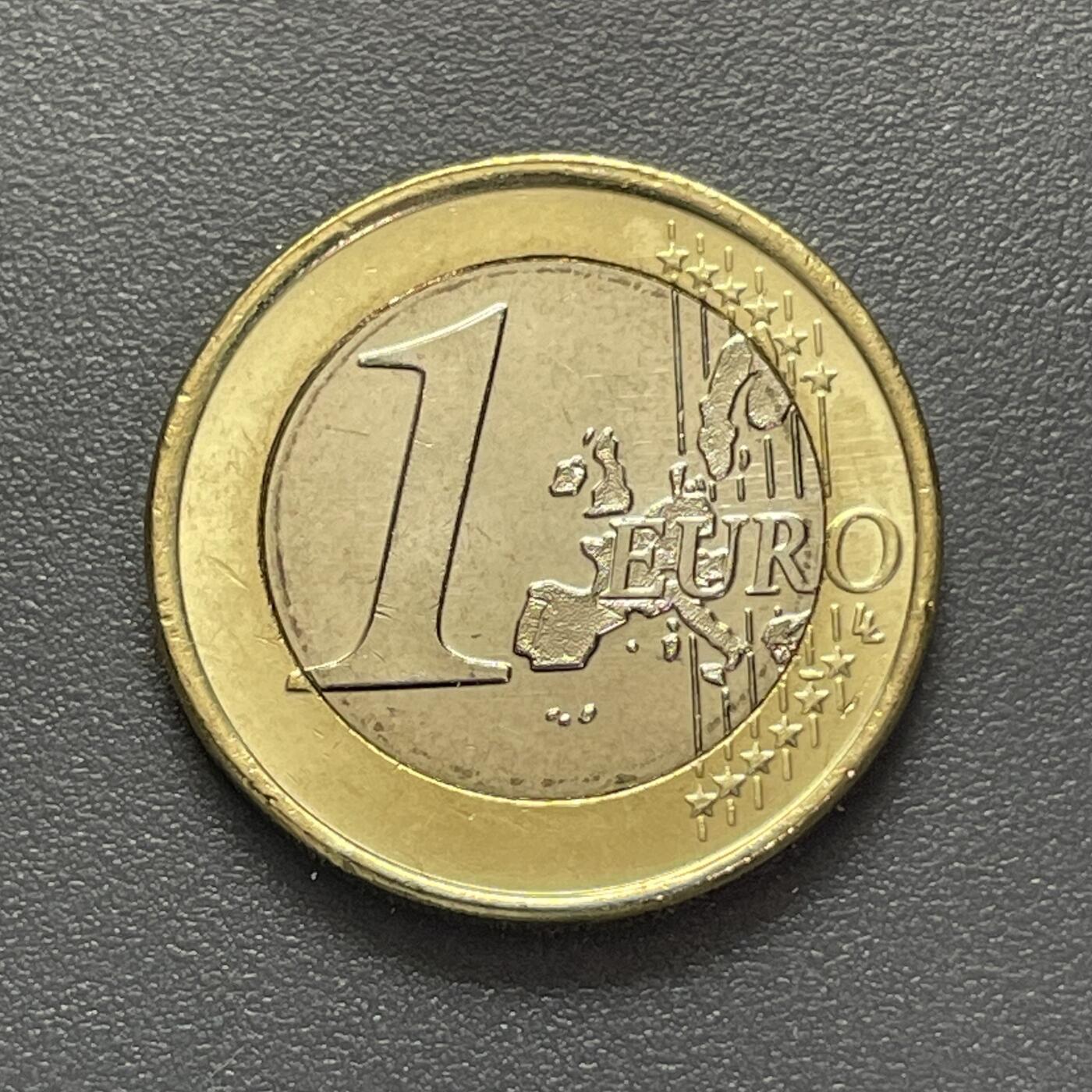 回流1130 全新 荷兰2001年1欧元 贝娅特丽克丝女王