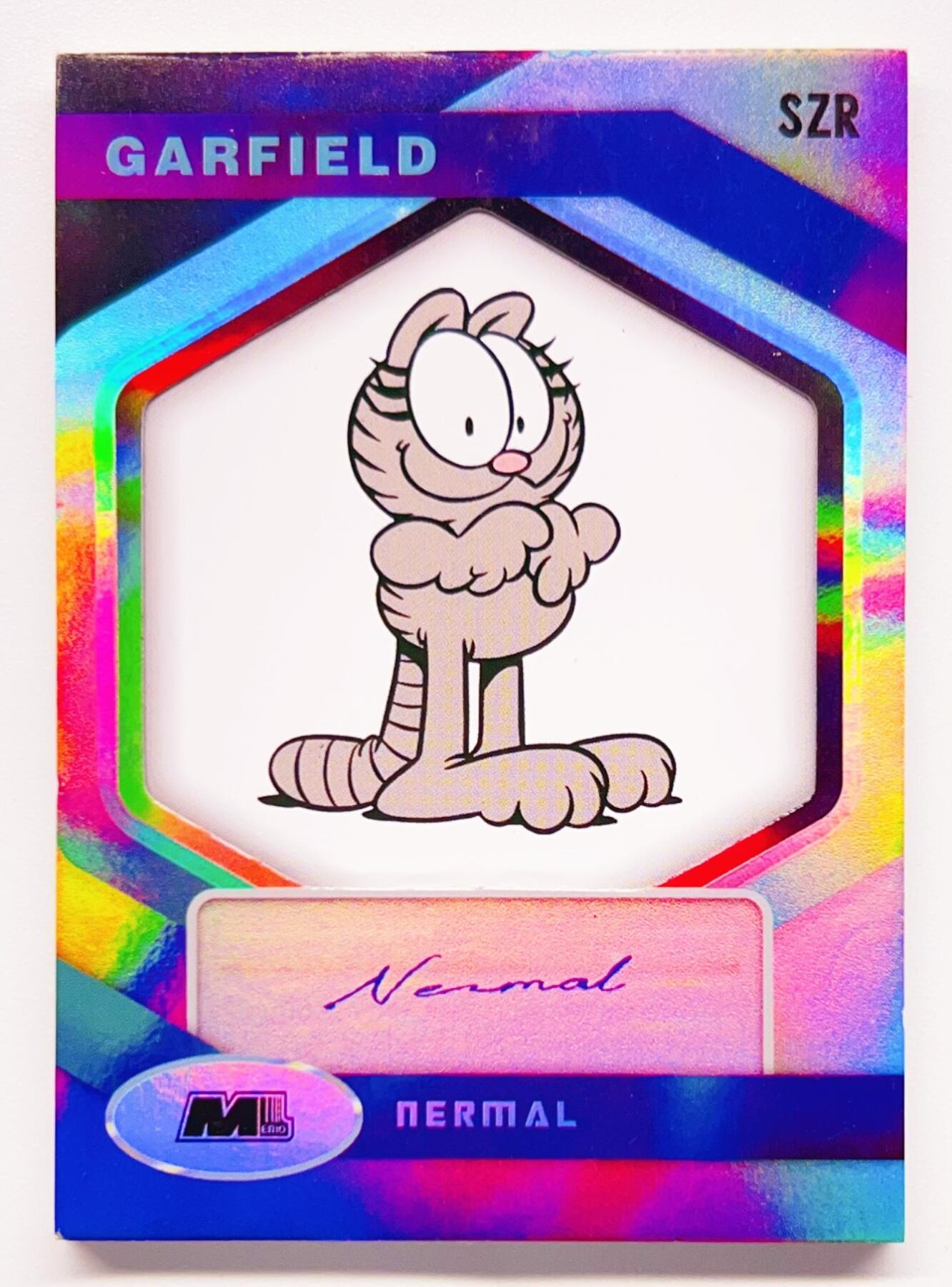 卡有江湖粉丝专场第四期（持续收拍，送拍联系我哦） 【签名编】卡羽动漫 加菲猫的幸福生活SZR开窗卡 101/111