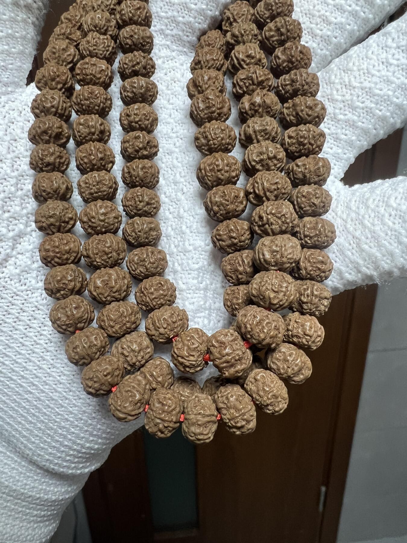 零元拍：紫皮梅花飞碟桩小金刚长串108-/8/6.5MM