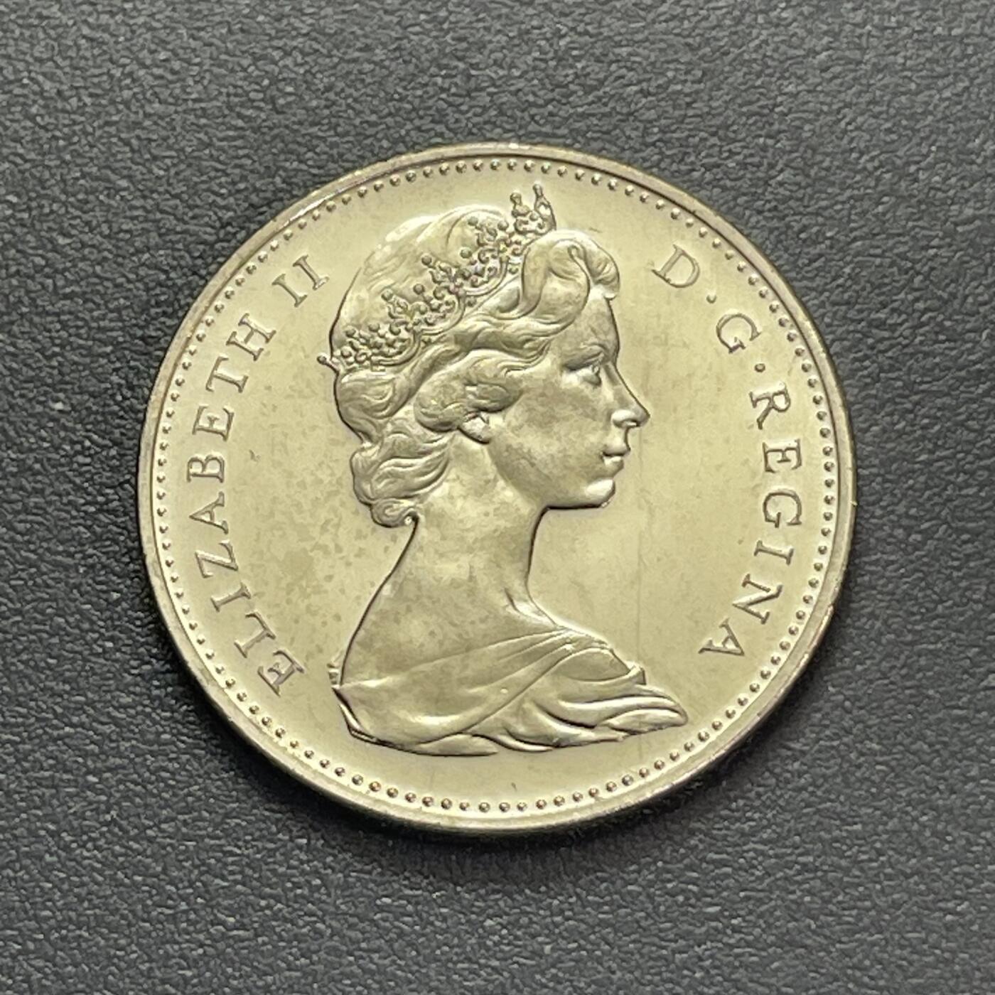 回流1130  全新 加拿大1967年5分 加拿大联邦成立100周年 白靴兔