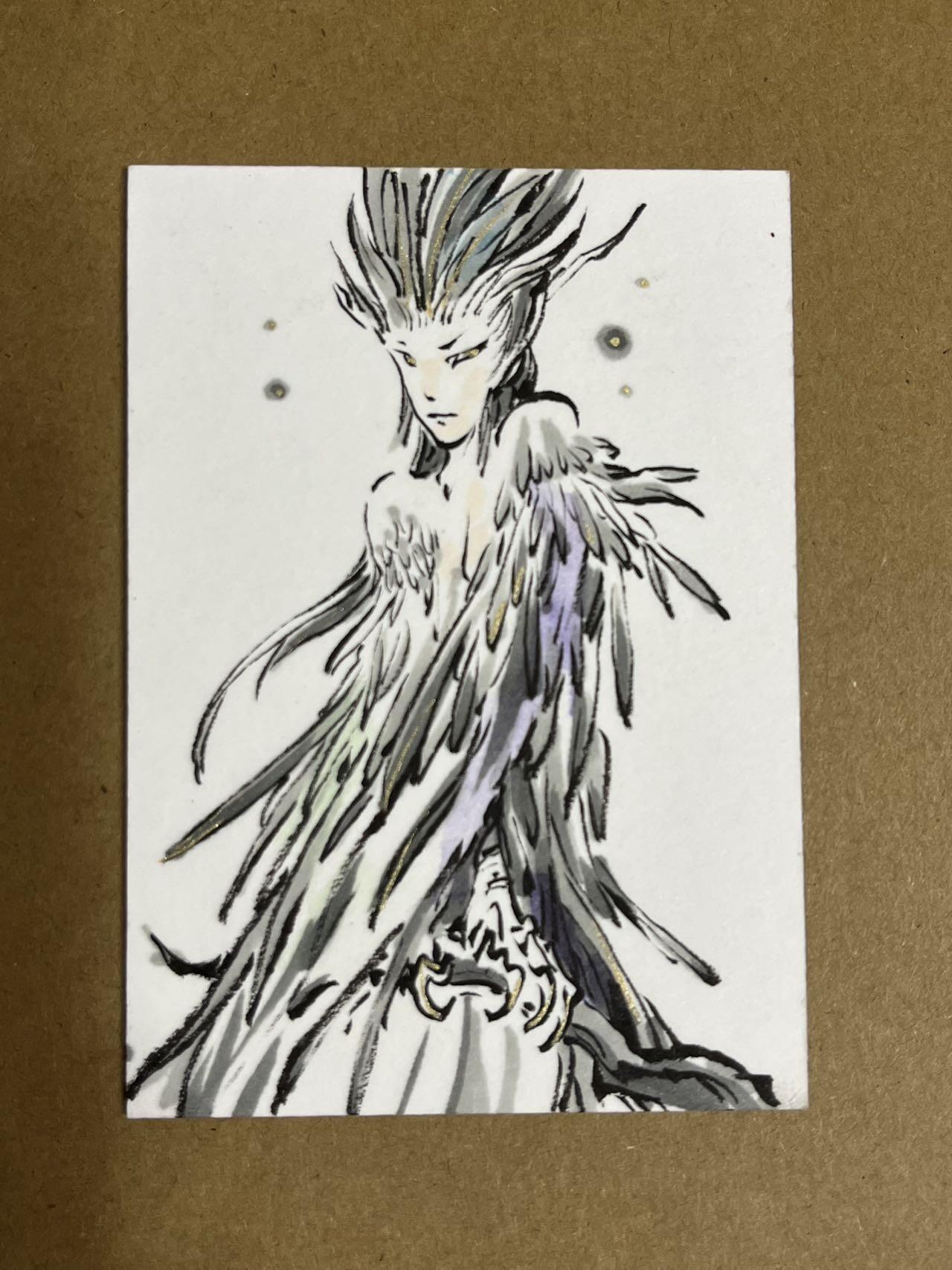 卡牌杂货铺专场拍卖第一场 11.29周六晚10:00截拍 【简绘】启读文化 沈鑫 山海经简绘卡