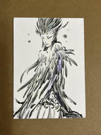 卡牌杂货铺专场拍卖第一场 11.29周六晚10:00截拍 - 【简绘】启读文化 沈鑫 山海经简绘卡