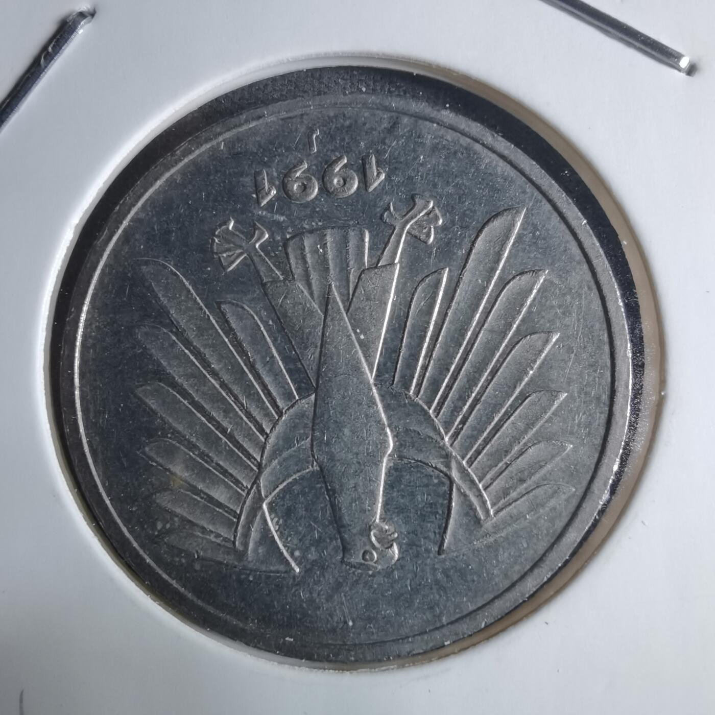 沼泽如烟--第917场 德国1991年5马克