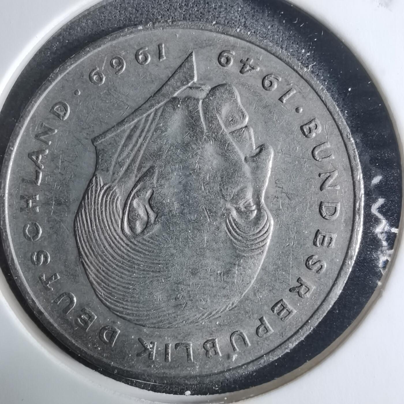 沼泽如烟--第917场 德国1969年2马克