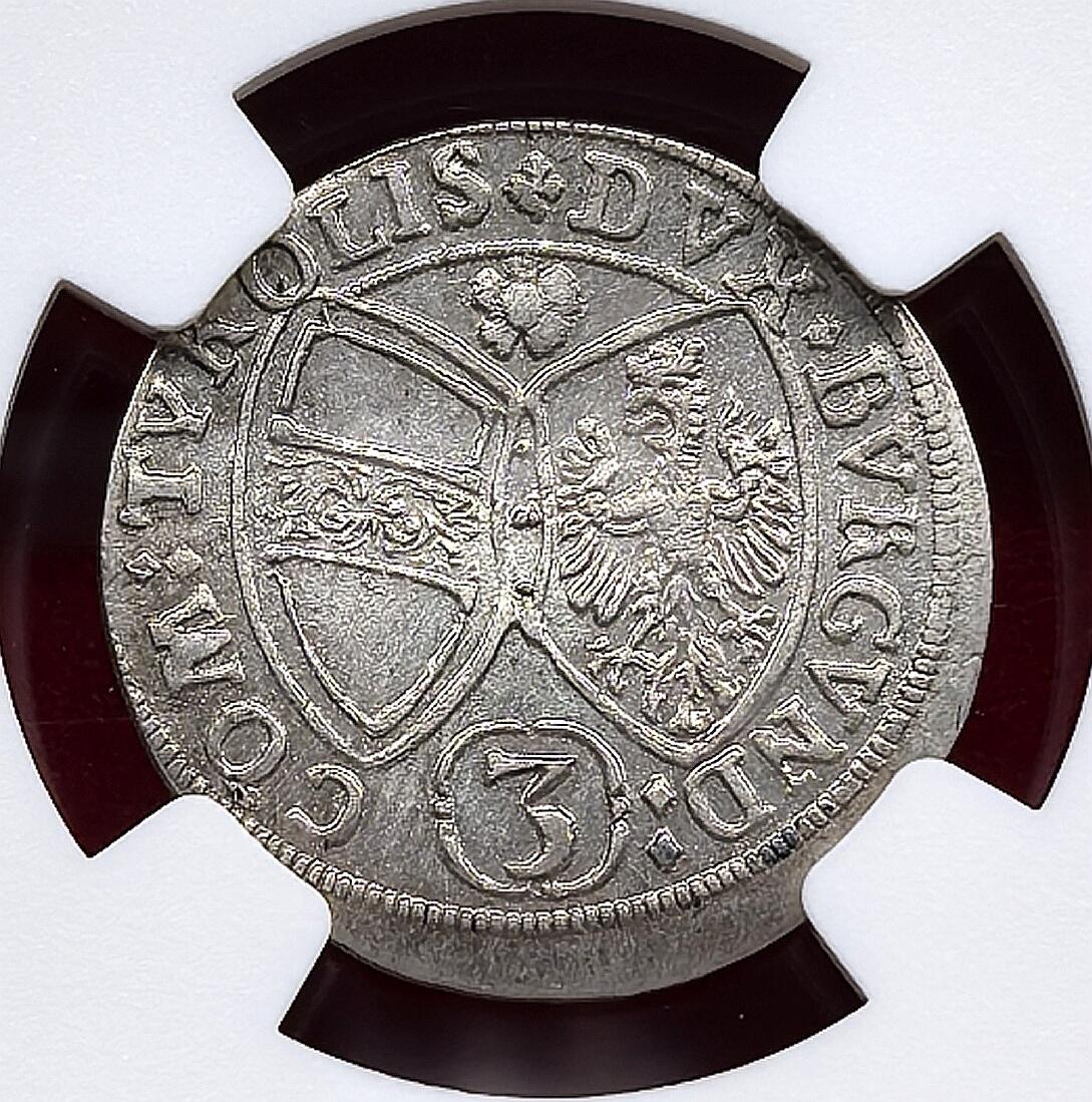 纫秋兰以为佩·凡希社微拍感恩专场 1658神罗总庭斐迪南3K银币NGC-MS63，N冠军分！