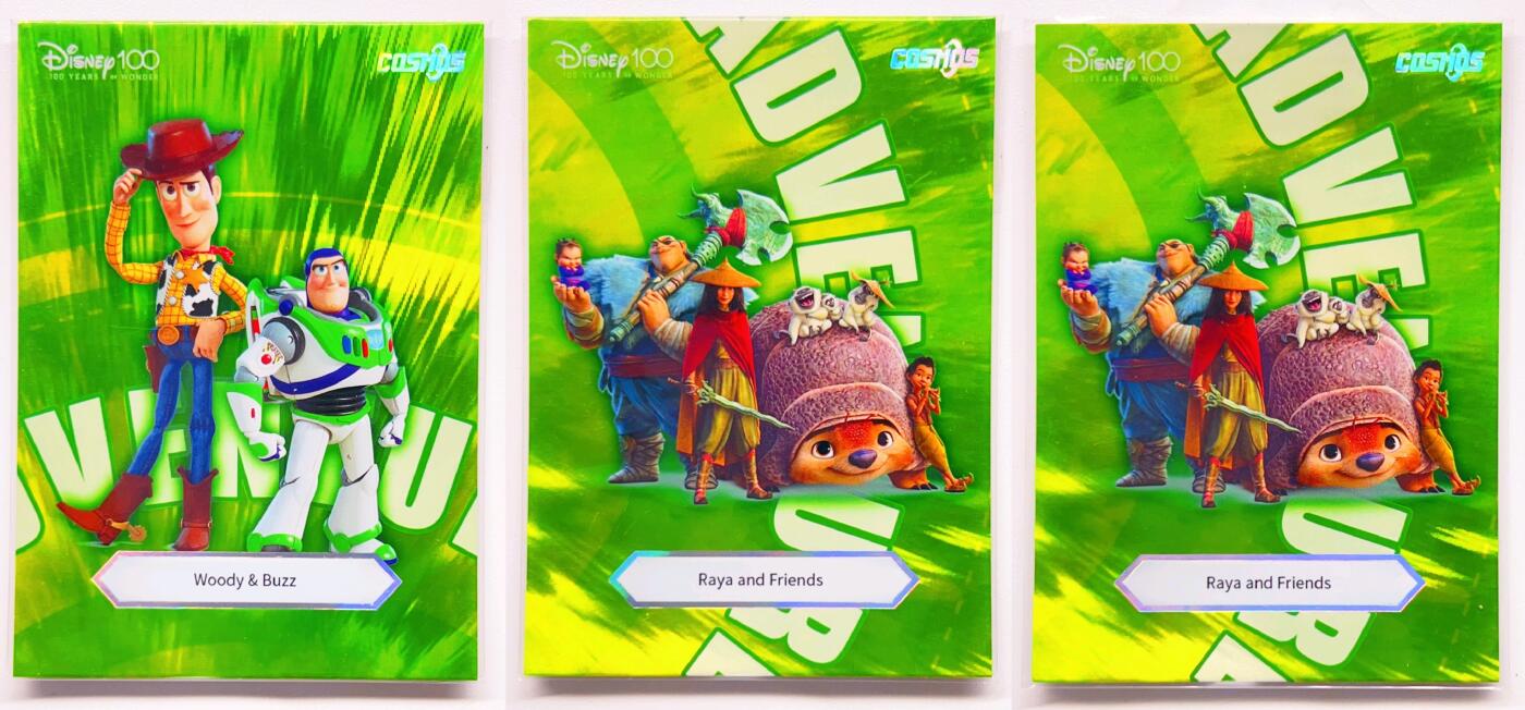 卡有江湖粉丝专场第四期（持续收拍，送拍联系我哦） 卡卡沃 2023年迪士尼100周年全明星系列收藏卡 拼图3张