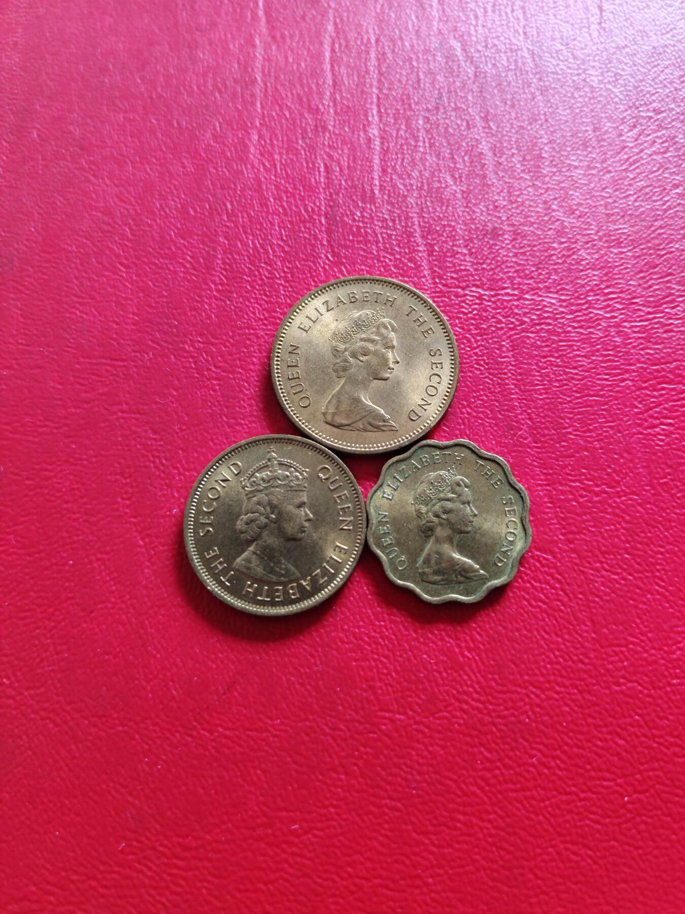 【云涧收藏】第八十一场 香港1978年1/2/5毫3枚