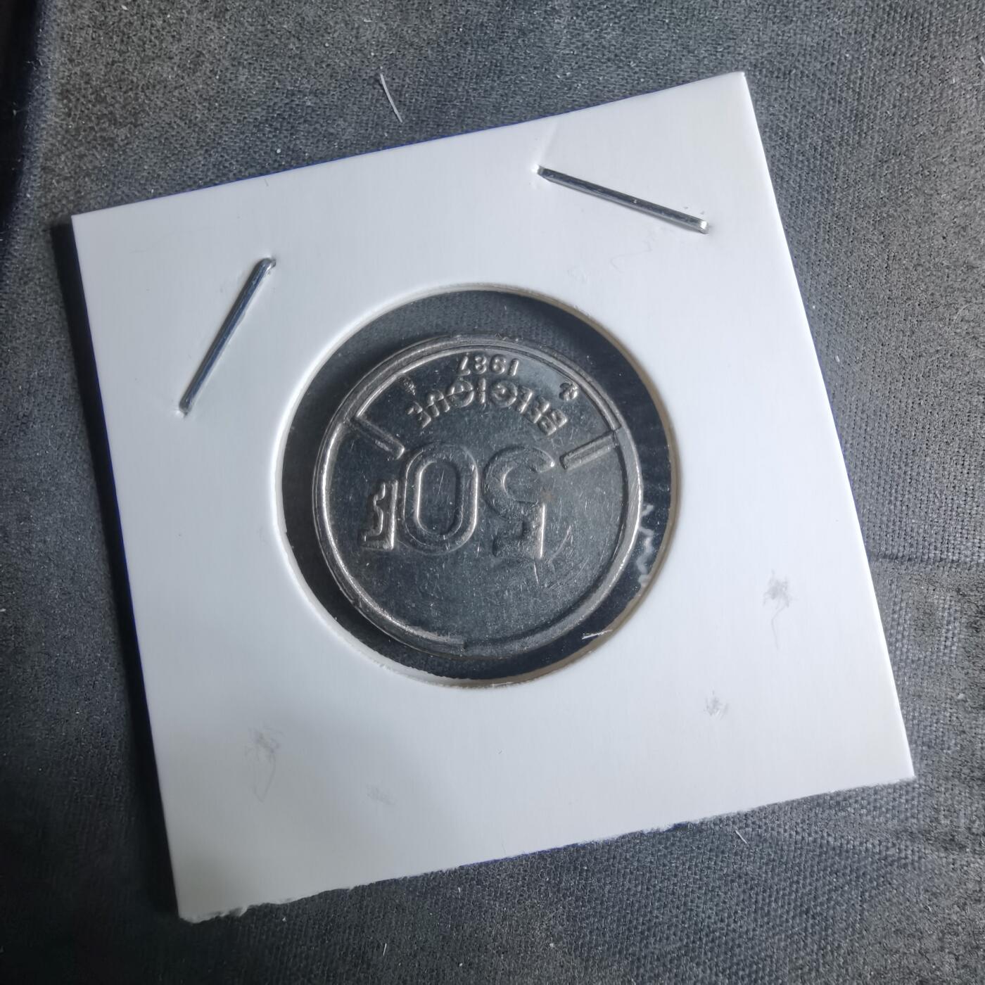 沼泽如烟--第917场 比利时1987年50法郎