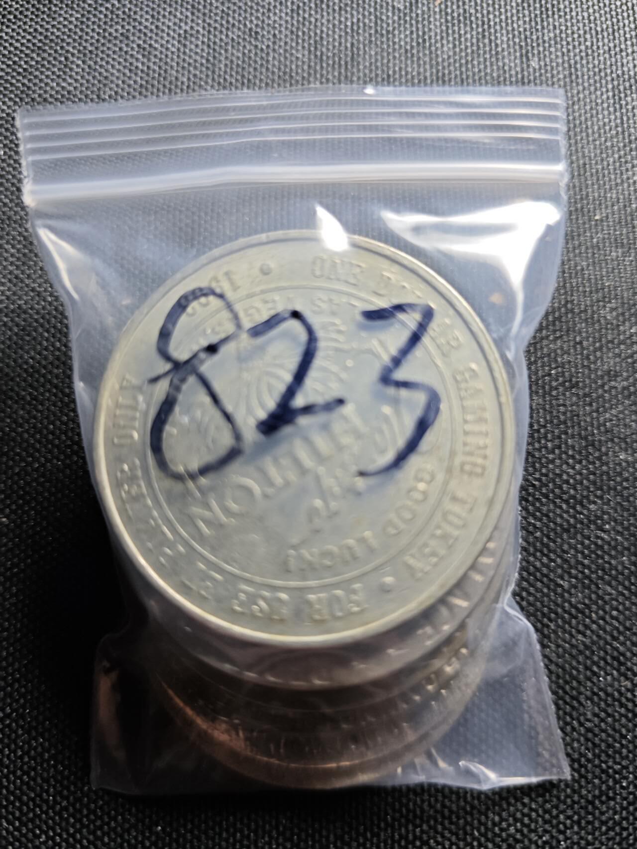 KK钱币收藏小铺 （套币 好品/批量散币 银币）专场  2月预留时间 周末发货  美国筹码代币一组6枚