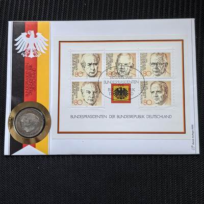 道一币馆币章第一百五十六场 - 邮币封 德国1978年2马克硬币