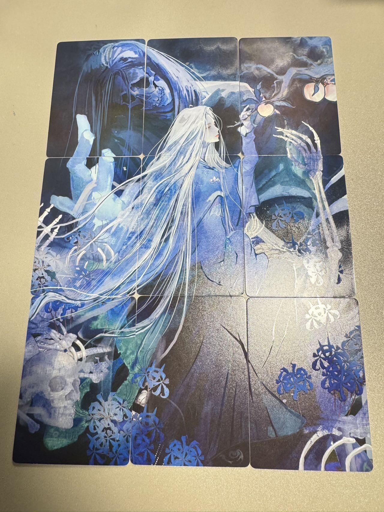 秋萤阁第34期 (11月30日周日晚上23点截拍，欢迎竞拍) 0佣金！ 趣卡社九宫拼图-白骨精