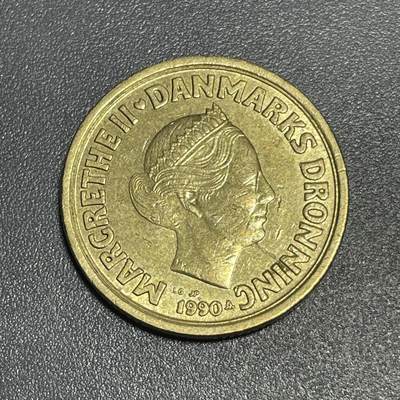 回流1130 - 丹麦1990年玛格丽特二世20克朗青铜币