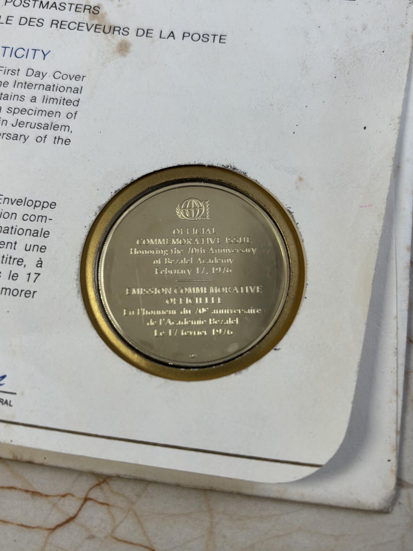 第183期拍卖 美国富兰克林造币厂1976年人物925银纪念银章，925银，21.15克，直径39毫米