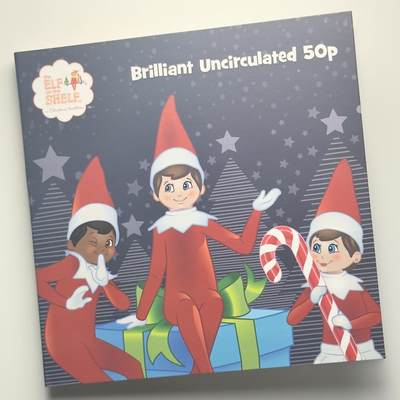 ＜小葵钱铺＞第66期·散币·银币场·满200包邮，不寄存·12月1号发货 - 〈发行量9999〉皮特凯恩群岛2023年架子上的小精灵50便士卡装彩色纪念币