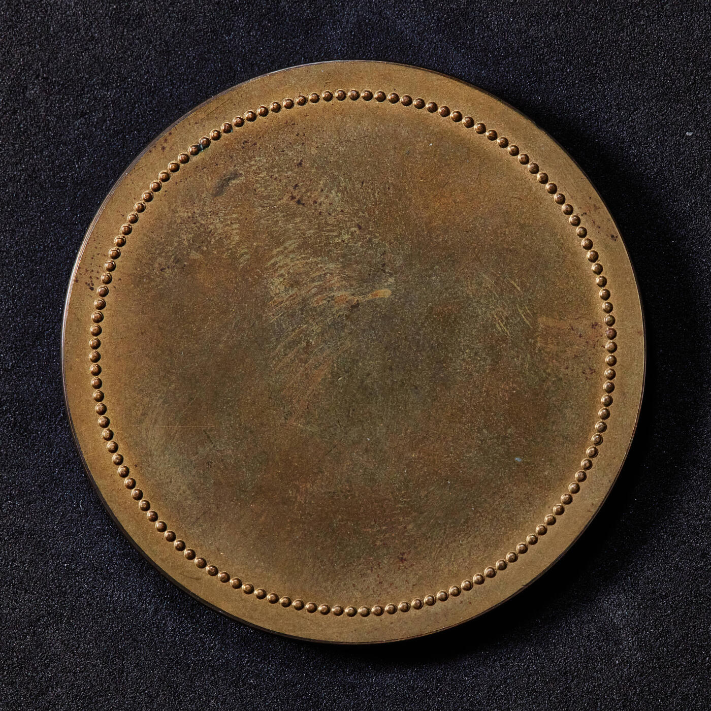 【俄甄集藏】2025年(045)12-03 星期三 晚 19:30 全场包邮 法国19世纪拿破仑家族庆典纪念大铜章，直径：50mm，重：64.5克，单面，稀少品种，设计师巴克作品