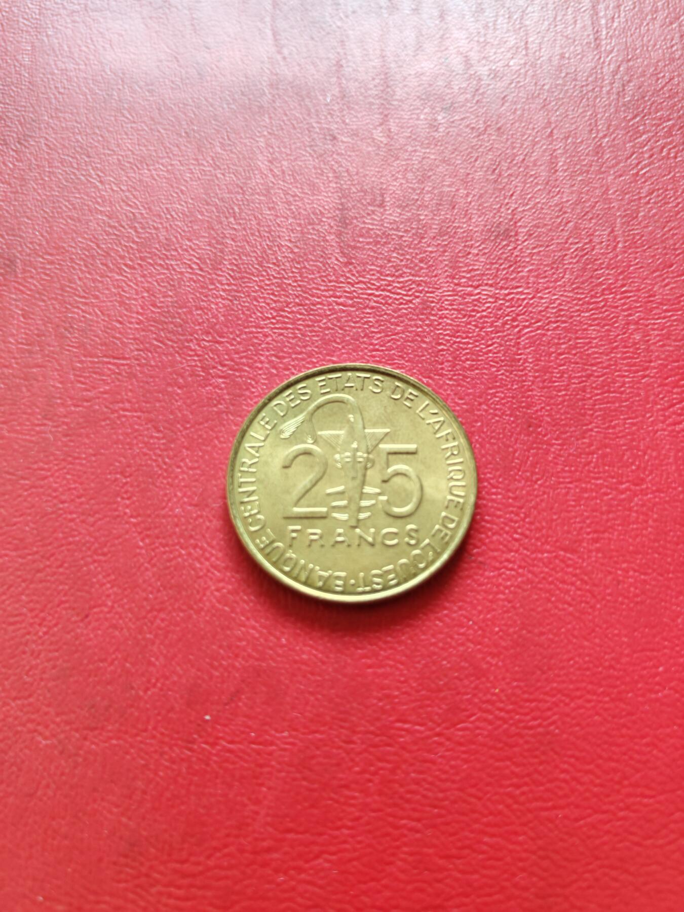 【云涧收藏】第八十一场 西非2009年25法朗