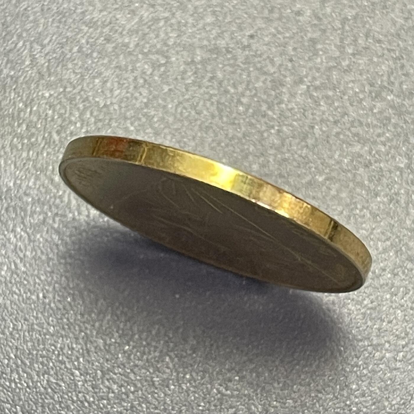 回流1130 全新 梵蒂冈1983年20里拉青铜币 天使报喜/保罗二世