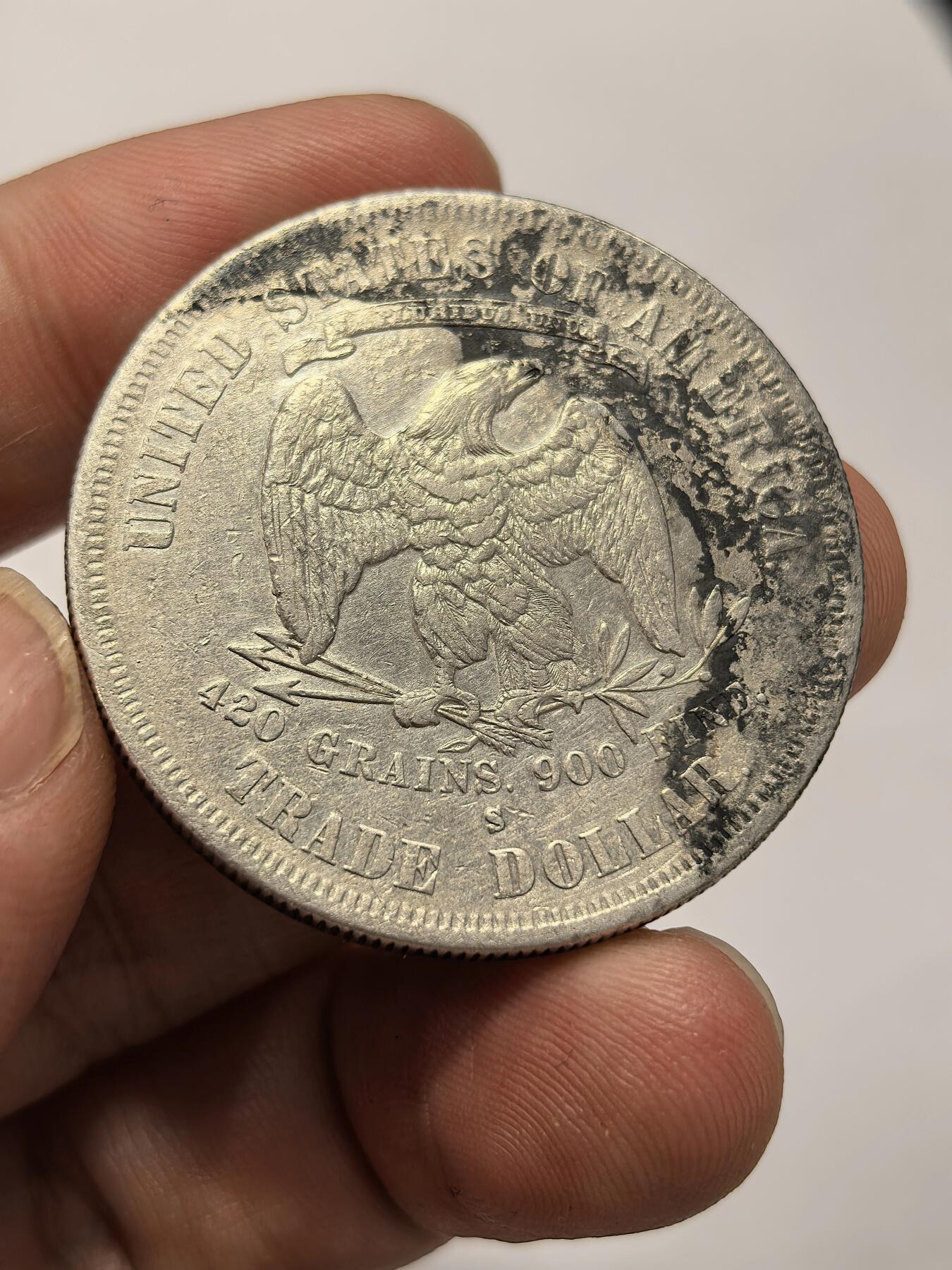 博洋堂世界钱币拍卖第149期（全场包邮） 美国1877年拿花一元银币