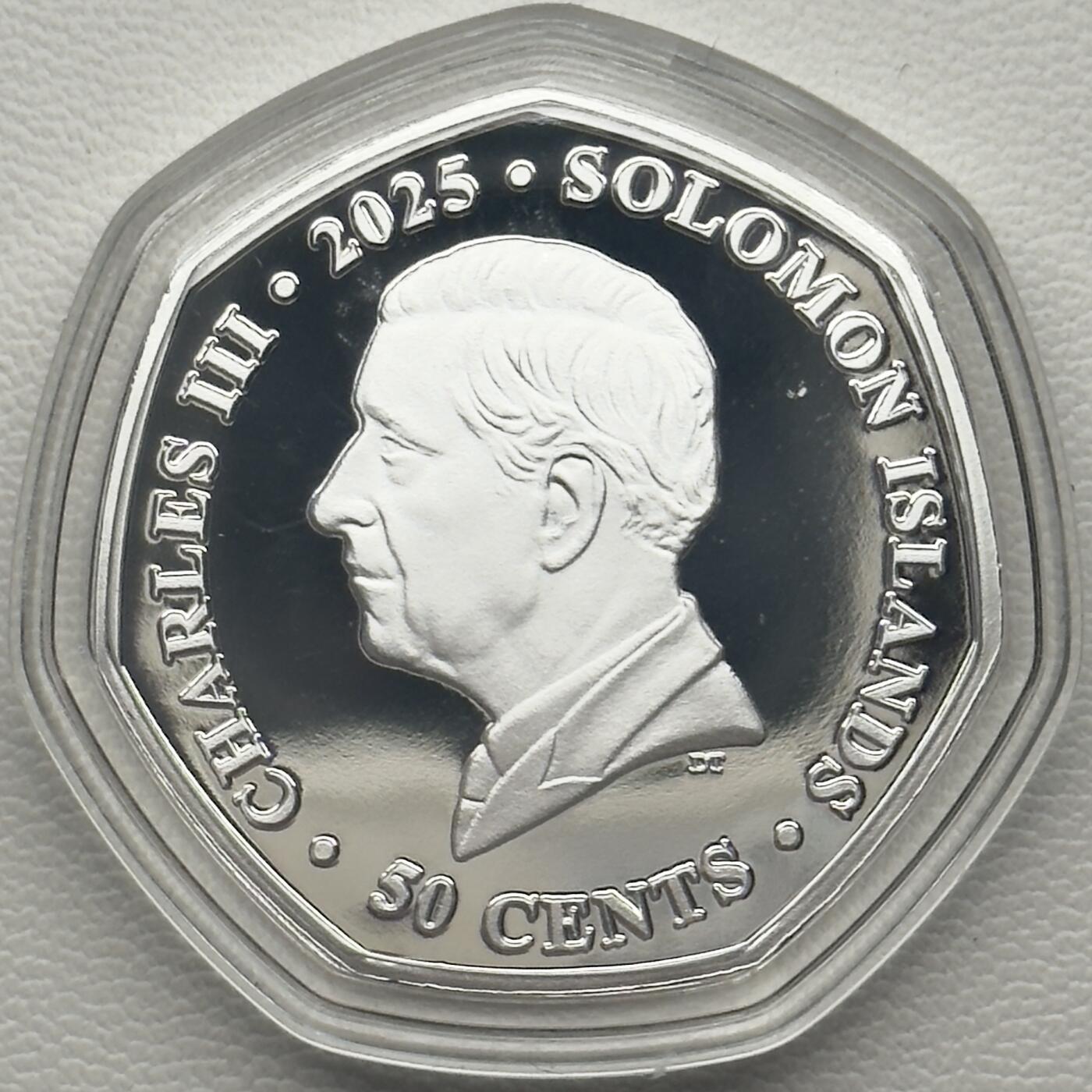 ＜小葵钱铺＞第66期·散币·银币场·满200包邮，不寄存·12月1号发货 〈发行量499〉所罗门群岛2025年哈利波特·霍格沃茨50分卡装镀银类精制纪念币