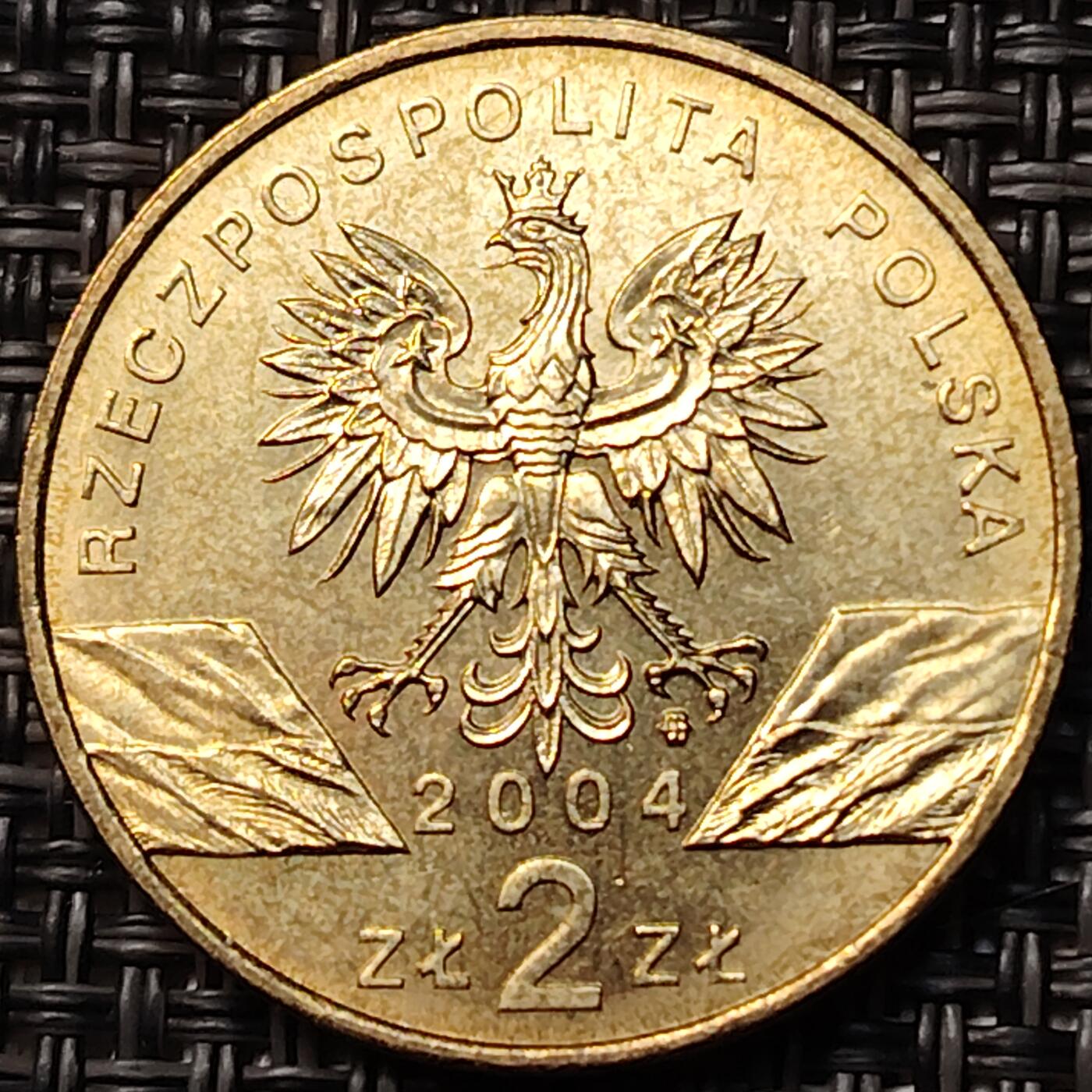 布加迪🐬～世界钱币(上海)🌾第 262 期 /  各国套币和散币 波兰🇵🇱 2004年 2兹罗提纪念币